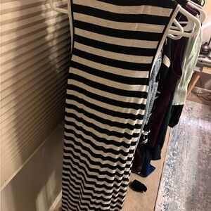 Old Navy Striped Maxi Tank Dress | Size M